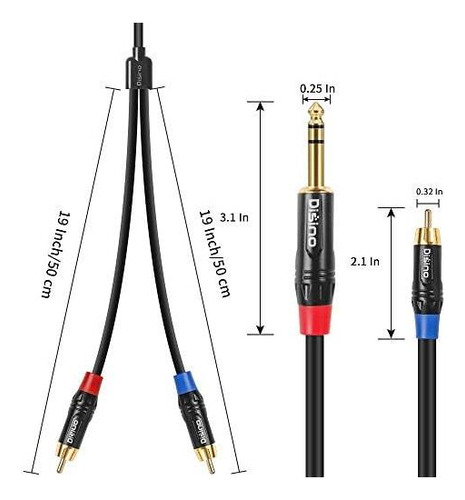 Disino Rca Para Insertar Cable, Cable De Divisor De Audio Y