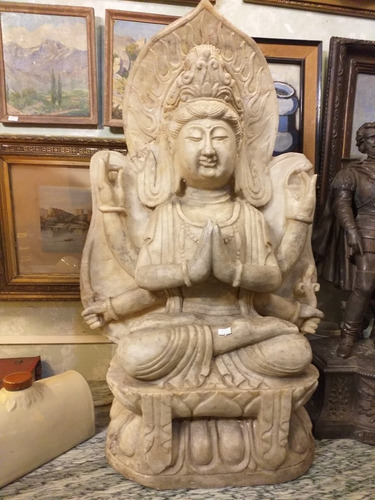 Escultura Diosa Shiva En Marmol