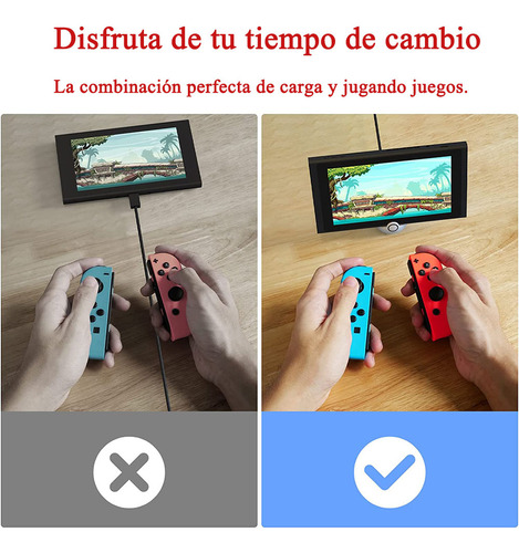 Soporte De Carga Para Nintendo Switch Portable Mini Charge D