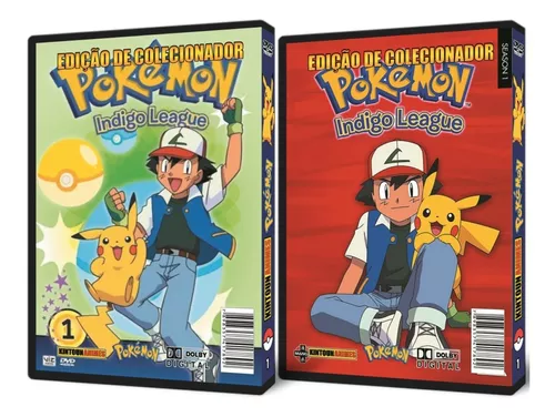 Pokémon 1ª Até A 5ª Temporada Completas E Dubladas Em Dvd