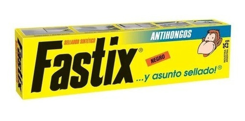 Fastix - Sellador - Antihongos Negro/blanco/transparente 25g