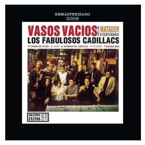 Los Fabulosos Cadillacs Vasos Vacios (remasterizado) Cd