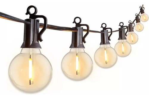 Luz De Cadena Al Aire Libre G40 Luz De Jardín Led Esférica