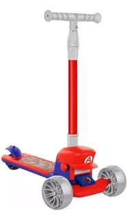 Scooter Plegable De 3 Ruedas Con Música Modelo Mario