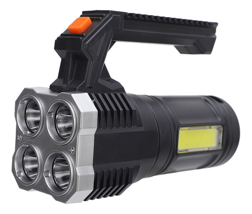 Linterna Led Recargable Por Usb, Superbrillante, Multicolor