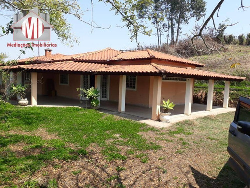 Linda Chácara Com 2 Dormitórios, Vista Deslumbrante Para As Paisagens, À Venda, 5800 M² Por R$ 290.000 - Rural - Socorro/sp - Ch0750