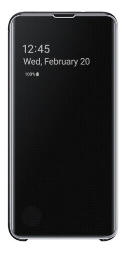 Case Samsung Clear S-view Flip Cover Para Galaxy S10e