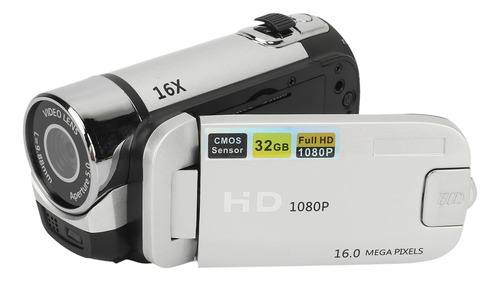 Videocámara Hd D90, 1080p, 16 Mp, Cámara Digital De 2,4 PuLG