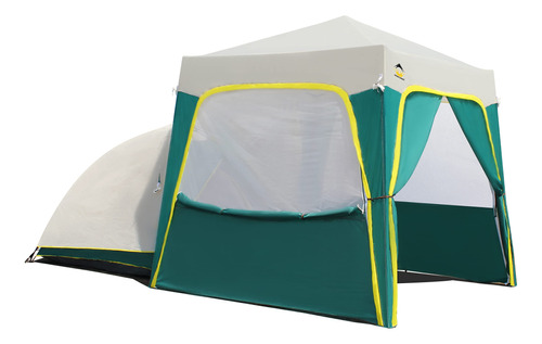 Crown Shades Camp Dome - Tienda De Campaña Modular Con Tol.