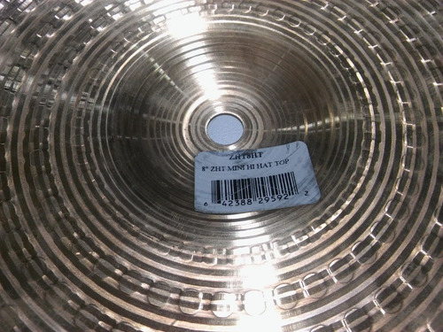 Imagen 9 de 9 de Zildjian Mini Hihat 8 Zht8hpr Platillo Zht 8 Outlet Vidriera