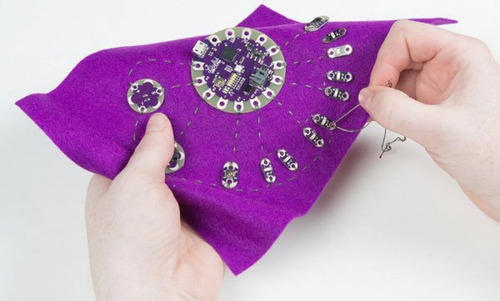 Placa Desarrollo Arduino Lilypad Atmega32u4