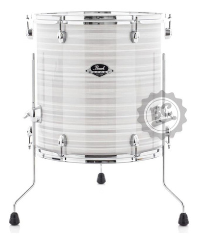 Bateria Pearl Export Exx White 22,10,12,14,16 Shellpack