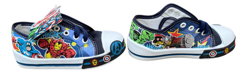 Tenis Bubble Gummers Calzado Para Niño Avengers Vengadores