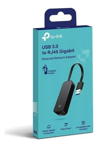 Adaptador Usb 3.0 A Lan Rj45 Gigabit Ethernet Tp-link Ue306