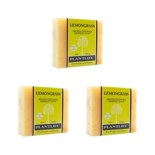 Plantalife Lemongrass Bar Soap - Moisturizing And 6li03