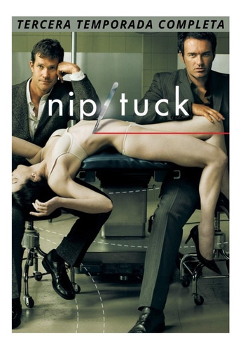 Imagen 1 de 4 de Nip Tuck Tercera Temporada Completa 6 Dvd's