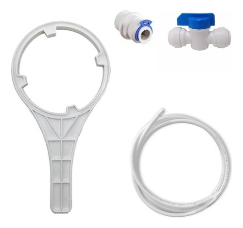 Filtro Osmose Reversa - 4 Etapas/ 400gpd - 60l/h - Com Bomba