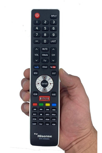 Control Remoto Hisense En-33925a +4 Pilas+envio