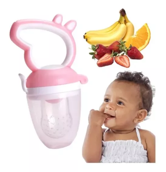 Chupón Para Fruta Alimentos Papilla Bebes Niños Animado