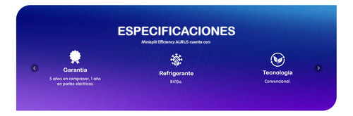 Minisplit Aurus 2 Toneladas 220v Frio Calor Aru-h24a2/of
