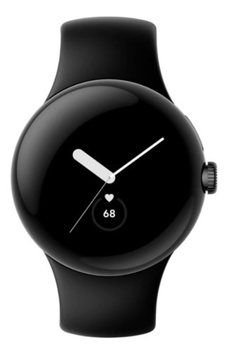 Relógio Google Pixel Smartwatch 41mm Wifi/bt - Black Cor da caixa Preto Cor da pulseira Obsidian Desenho da pulseira Lisa