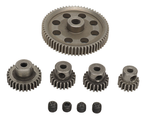 Engranaje De Motor Para Hsp Rc Car Iron 17t 21t 26t 29t 64t