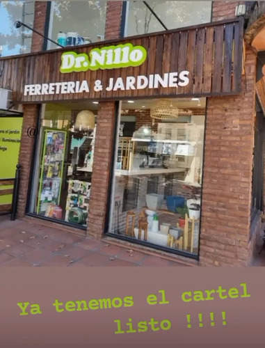 Fondo De Comercio De Ferretería/jardines Dr. Nillo