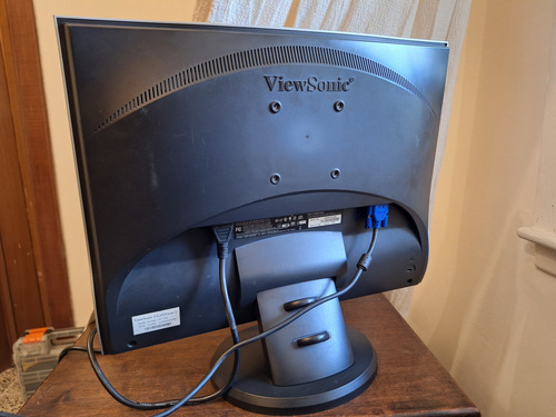 Monitor Viewsonic Vg1921wm De 19 Pulgadas Lcd Muy Sano Negro (Usado)