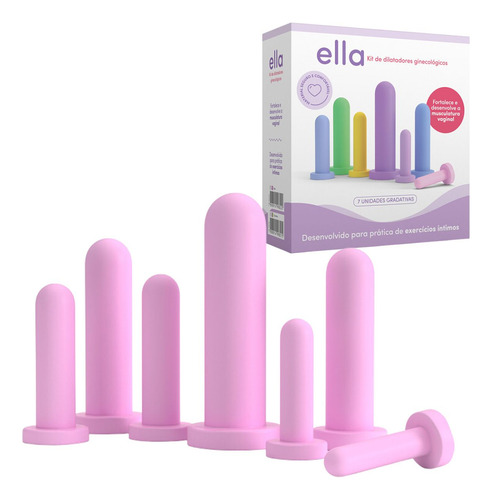 Ditalador Obstetria 7 Cones Tamanhos Diferentes Feminino
