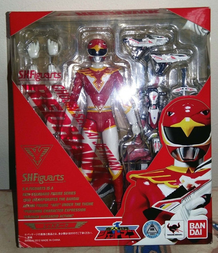 Imagem 8 de 8 de Bandai Tamashii Nations S.h. Figuarts Red Hawk - Jetman
