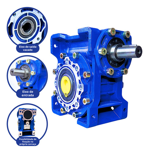 Redutor De Velocidade Tecnored Nrv90 R6 1/30