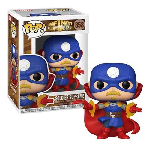 Imagen 1 de 1 de Soldier Supreme Infinity Warps - Funko Pop Original