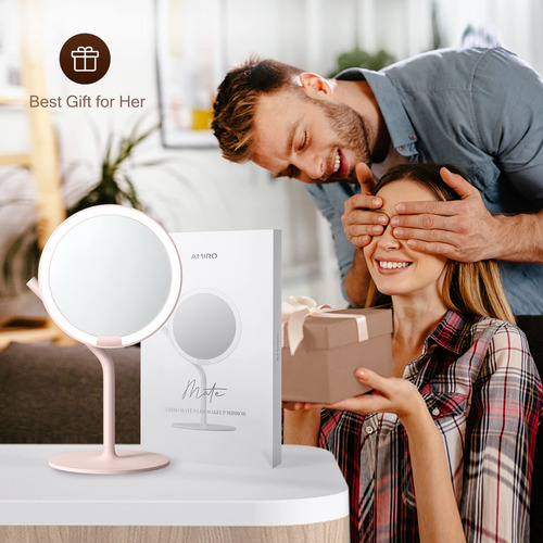 Amiro - Espejo De Maquillaje Profesional Con Iluminación Led