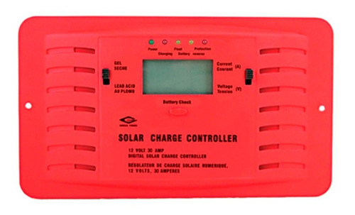 Imagen 1 de 3 de Regulador Controlador De Voltaje 10amp Para Paneles Solares