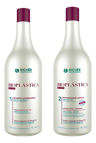 Richée Kit Bioplástica Shampoo + Texturizador Capilar 1 L