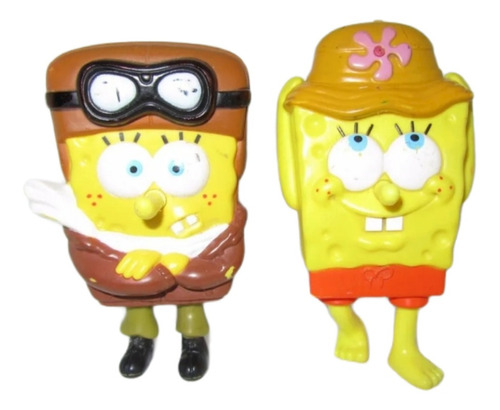 Bob Sponge Esponja Piloto Playero Aviador Set X 2 Wyc