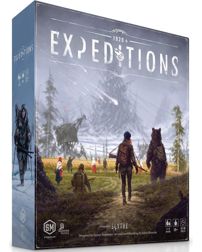 Stonemaier Games Expeditions Juego Base Estrategia Original