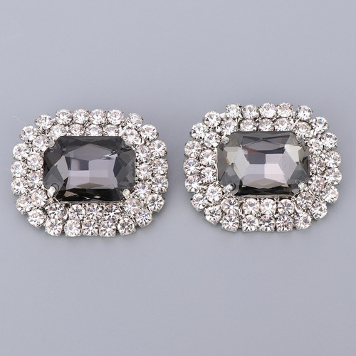 Clips Para Zapatos Con Diamantes De Imitación Para Mujer,