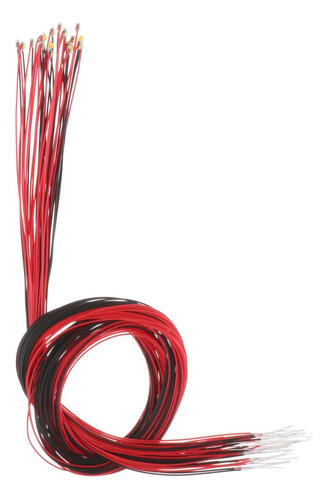 2 Bombillas De Rojo 30 Centimetros Rojo 30 Centimetros