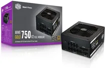Comprar Fuente de poder para PC Cooler Master Technology MWE Gold Series Mpe-7501-Afaag 750W negra 220V
