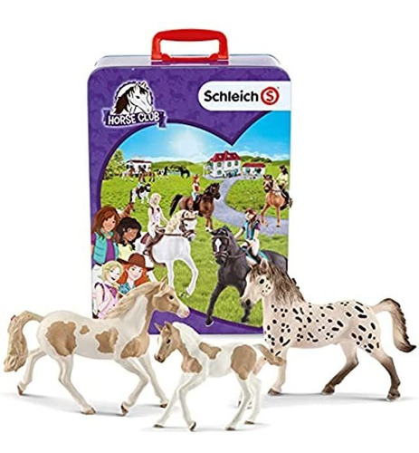 Schleich Horse Club - Estuche Para Coleccionista Con Caball