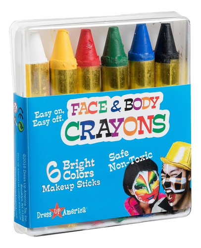 Kit De Pintura Facial Dress-up-america - Crayones De Pi...