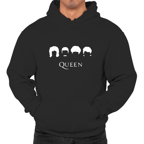 Poleron Queen Cabeza Moda Hombre