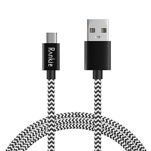 Cable Micro Usb, Rankie 6 Pies De Nylon Trenzado Extremadame