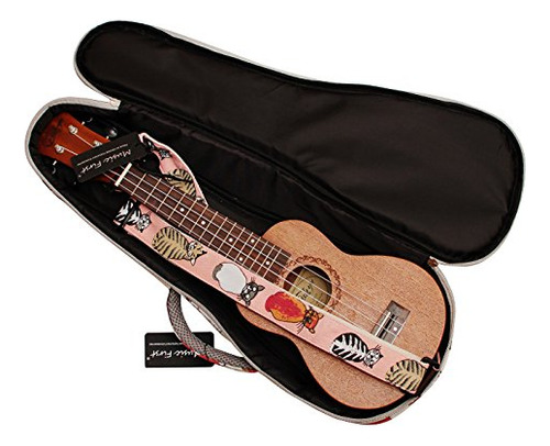 Lienzo Para Ukelele Funda Concierto 23/24 Pulgmr Dogplug - D