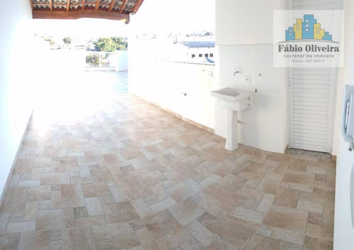 Cobertura Com 2 Dormitórios À Venda, 47 M² Por R$ 340.000,00 - Vila Marina - Santo André/sp - Co0166