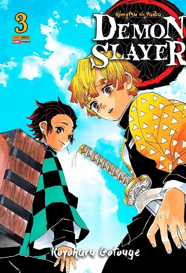 Manga Kimetsu No Yaiba Panini Demon Slayer Kit Vols 1 Ao 3 - Kimetsu Panini Mangá Lacrados | Frete grátis