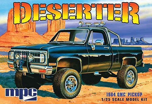 1984 Gmc Pickup Desertor Mpc 847 1/25 Nuevo Modelo De Camión