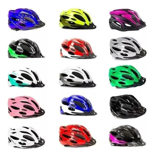 Capacete de ciclismo Absolute Nero branco/vermelho M