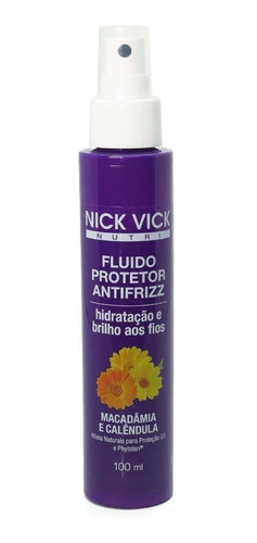 Fluído Protetor Nick Vick Nutri Antifrizz 100ml